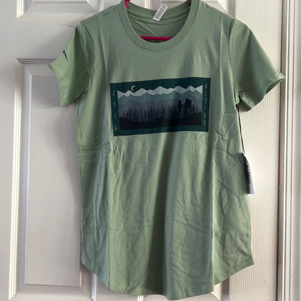 Green Eco Hiking T